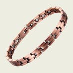 Luxe gezondheidsarmband magnetisch koper - 0,7 cm E, Ophalen of Verzenden