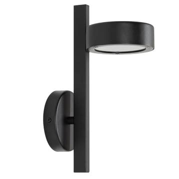 Wandverlichting modern Wandlamp LED Orion zwart, Tuin en Terras, Verzenden, Nieuw