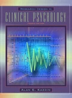 Research Design in Clinical Psychology 9780205332922, Verzenden, Kazdin Alan