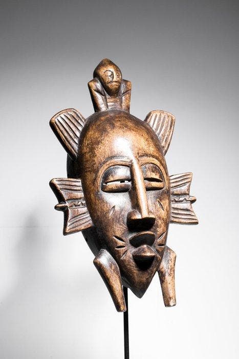Masker Kpeliye - Sénoufo - Ivoorkust, Antiek en Kunst, Kunst | Niet-Westerse kunst