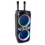 Ibiza Columba-Karaoke 1000W Krachtige Speaker 2 Draadloze, Nieuw