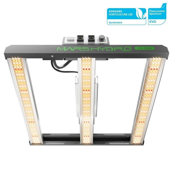 Mars Hydro FC-1500 EVO LED Kweeklamp, Tuin en Terras, Kweekspullen, Nieuw, Verzenden
