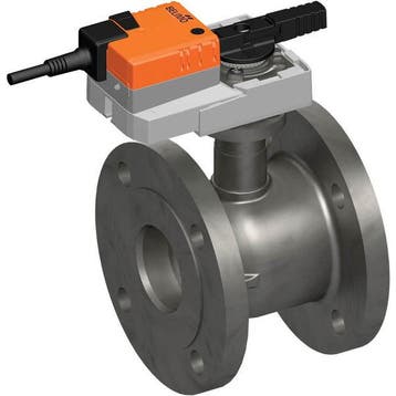 Belimo Regelklep DN80 Flens Kvs100 24VAC/DC 90s MP-Bus, Bricolage & Construction, Verzenden