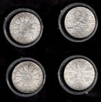 Oostenrijk. 25 Schilling 4x 1956/1959 incl. Erzherzog Johann, Postzegels en Munten