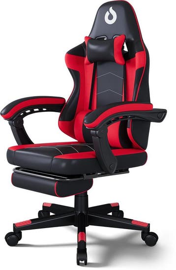 Stane Verstelbare Ergonomische Gamestoel met Voetsteun -, Verzenden, Ergonomisch, Nieuw, Bureaustoel