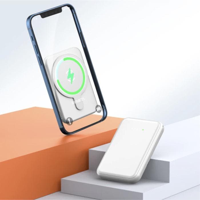 10.000mAh Mini Magnetische Qi Powerbank voor Mobiele, Télécoms, Batteries externes, Envoi