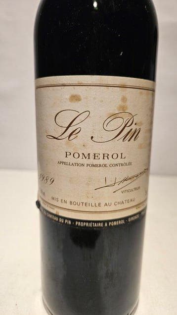 1989 Le Pin - Pomerol 1er Grand Cru Classé - 1 Bouteille