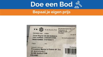 Bieden: Quicksilver Cover Bag for QS805 Sundeck, Ophalen of Verzenden