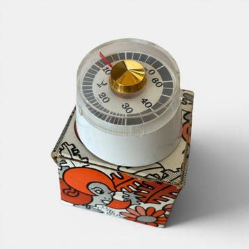 Mechanische timer - JAZ - Vintage polystyreen - 1970-1980 -