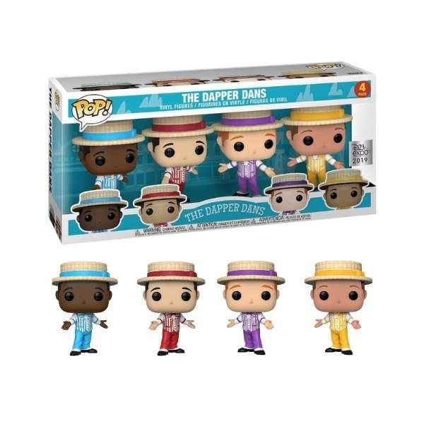 Funko Pop!  The Dapper Dans - 4 Pack - Disney, Verzamelen, Poppetjes en Figuurtjes, Nieuw, Verzenden