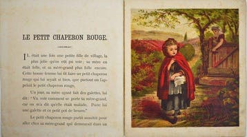 Charles Perrault - Le Petit Chaperon Rouge. Rare enfantina