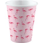 Hawaii Bekers Flamingo Karton 250ml 8st, Verzenden, Nieuw