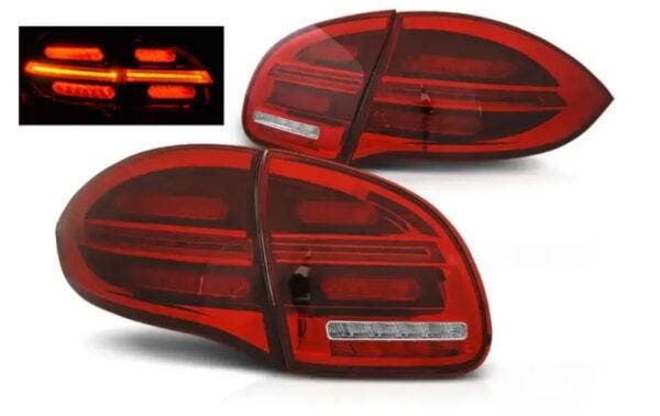 LED achterlichten Red White geschikt voor Porsche Cayenne, Autos : Pièces & Accessoires, Éclairage, Envoi