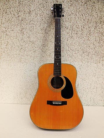 West Wood Model No W-315 Japan - Western-Gitarre 6 saitig-, Nieuw