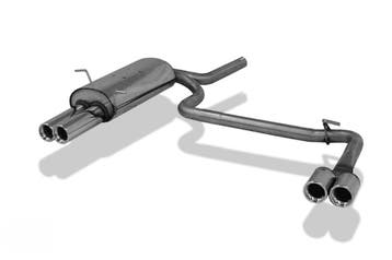 FOX einddemper li./re. 4x76mm Typ13, geschikt voor BMW E46 |, Verzenden, Nieuw, BMW