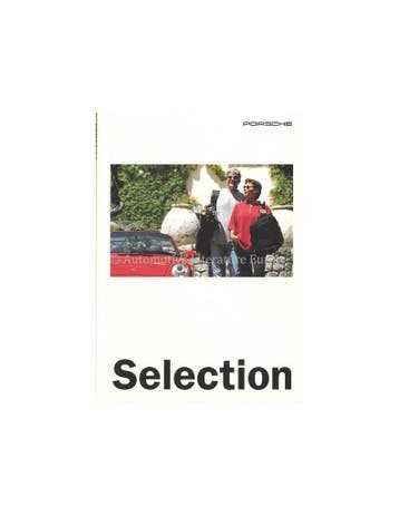1995 PORSCHE SELECTION BROCHURE ENGELS