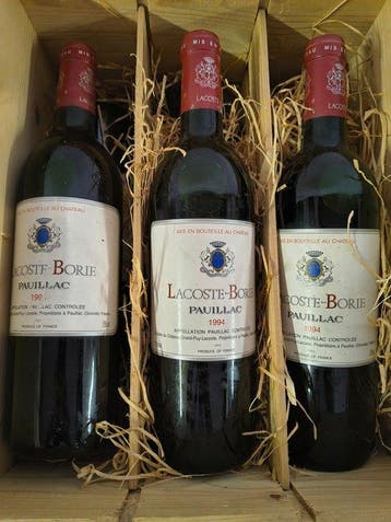 1994 Lacoste-Borie - Pauillac - 6 Flessen (0.75 liter)