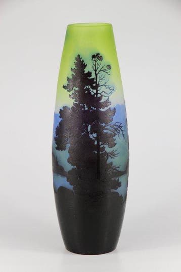 Emile Gallé, Établissements Gallé - Vaas - Glas, Antiek en Kunst
