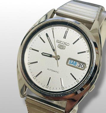 Seiko - 5 Ref. 7S26-0480 – Skeleton – Day-Date – Automatic -