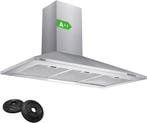 Ciarra 90cm Wandafzuigkap | Tweede kansje, OP = OP (dampkap), Elektronische apparatuur, Afzuigkappen, Verzenden, Nieuw, Wandschouwkap