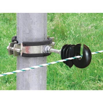 Bevestigingsring v. 35-70 mm ronde palen ( prijs per stuk )