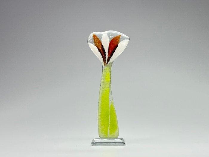 Studio Habrat - Beeldje - Small flower (3) - fusie, Antiek en Kunst, Antiek | Glaswerk en Kristal