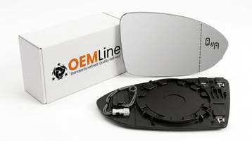 Spiegelglas voor Volkswagen Golf 7 7.5 GTI GTD GTE R R-Line, Ophalen of Verzenden