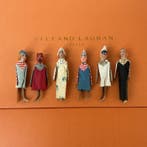 unknown - Speelgoedfiguurtjes - 6 Theatre Dolls - Handmade