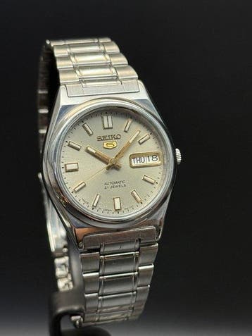 Seiko - Seiko 5 Automatic Day-Date - Zonder minimumprijs -
