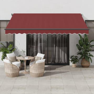vidaXL Elektrische Zonneluifel 100% Polyester, Verzenden