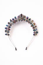 Haarband Bergkristal Zwart Oliekleur Maan Kristal Diadeem Fa, Vêtements | Femmes, Ophalen of Verzenden