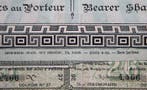 Themacollectie - 1905 Art Deco Aandeelcertificaat - The