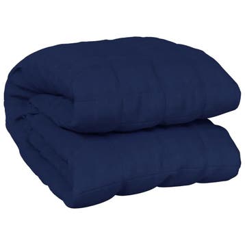 Verzwaringsdeken 11kg blauw | Retour deal, slaap zacht, Huis en Inrichting, Tweepersoons, Verzenden, Blauw, Deken of Dekbed