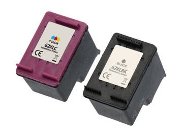 HP 62XL - Multipack Inktcartridges - Hoge Capaciteit Zwart &, Verzenden