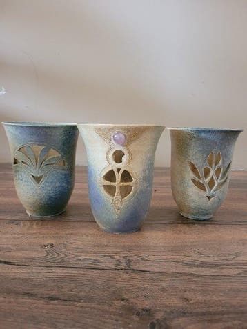 Rosita Sikking - Vase (3) - Céramique - Elfenvazen Céramique
