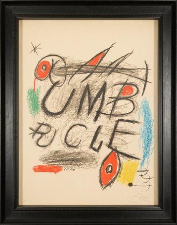 Joan Miro (1893-1983) - Umbracle