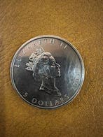 Canada. 5 Dollars 2003 - Maple Leaf, 1 Oz (.999) (Sans prix