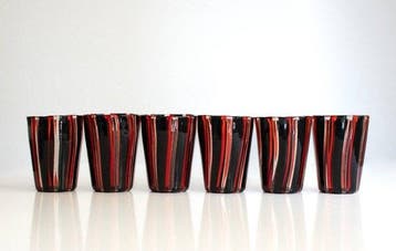 Ribes Collectible Glass - Drinkset - Muranoglas - Set van