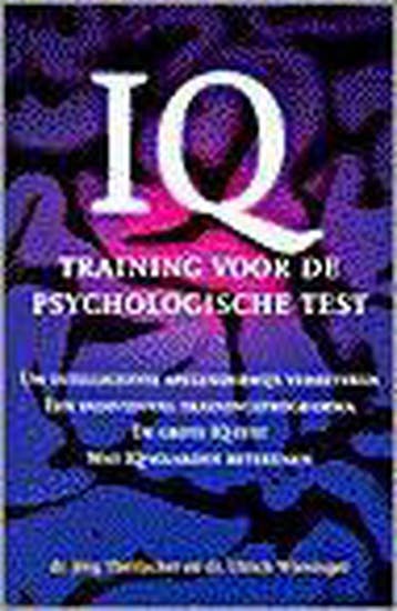 IQ-TRAINING VOOR DE PSYCHOLOGISCHE TEST 9789038909271, Verzenden, Gelezen, J. Theilacker
