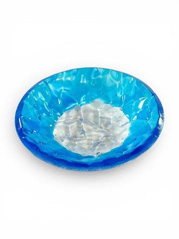Bol - Verre de Murano - Centre de table Acquamarina, Antiek en Kunst