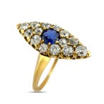 Bague - 14 carats Or jaune, Bague exclusive en or jaune 14K, Bijoux, Sacs & Beauté, Bagues