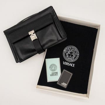 Gianni Versace - Mini Hand Held Medusa Briefcase Top Handle