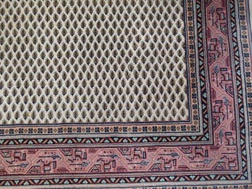 Sarough Mir - Vloerkleed - 2 m - 2 m - Creme Royal Design, Huis en Inrichting, Stoffering | Tapijten en Vloerkleden, Nieuw