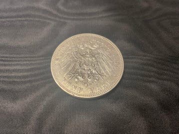 Duitsland, keizerrijk Wilhelm II. 5 Mark 1904-A (Zonder