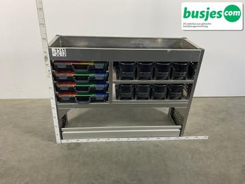 Aluca bedrijfswageninrichting 1250x420x950mm (3213), Verzenden, Gebruikt