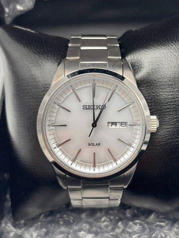 Seiko - Sans prix de réserve - Solar Day-Date - V158-0AM0