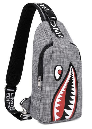 crossbody bag shark (canvas), Ophalen of Verzenden, Nieuw