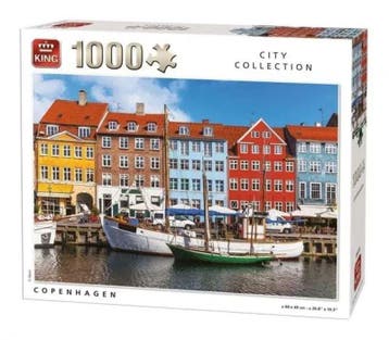 Copenhagen City Collection - King - 1000 Stukjes, Verzenden, Nieuw