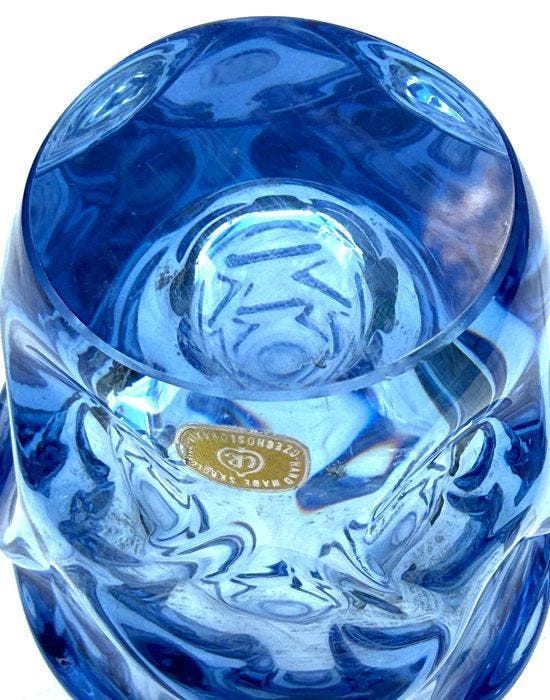 Škrdlovice - Jan Kotik (1916 - 2002) - Vaas - Glas-in-lood -, Antiek en Kunst, Antiek | Glaswerk en Kristal