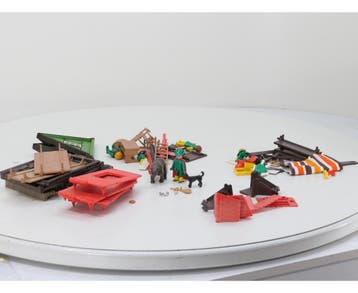 Playmobil 3440 / 3486 / 3567 Complete Vintage Huis, Markt..., Ophalen of Verzenden